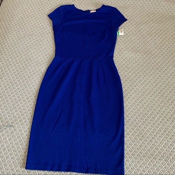 nwot! Love...Ady Solid Cap Sleeve Sheath Dress - Picture 4 of 6